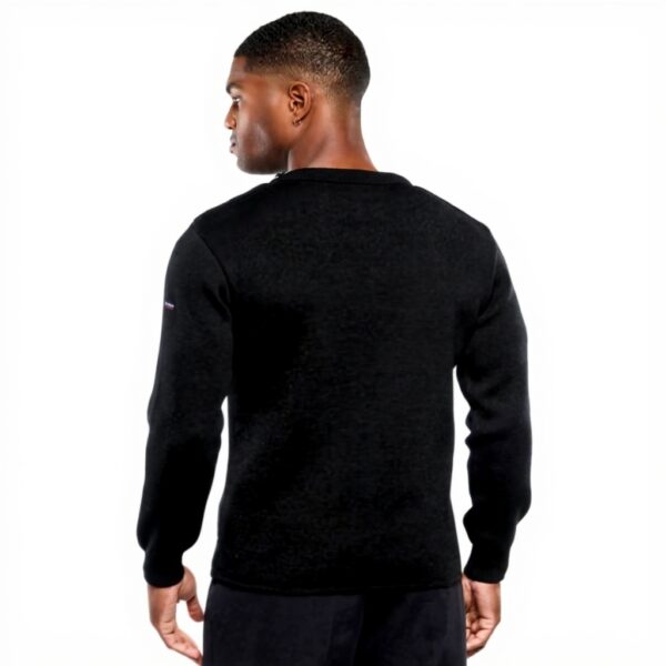 Armor Lux Herren Pullover 1901 Schwarz Rot Strickjacke