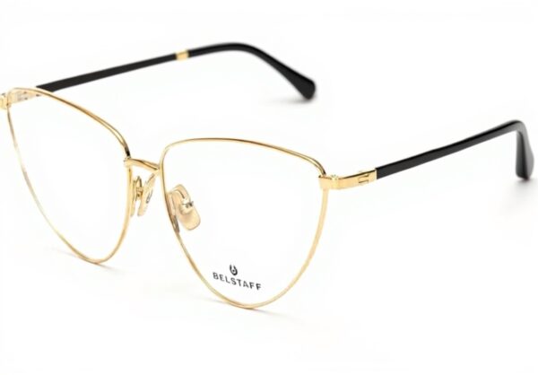 Belstaff Brillengestell Sonnenbrille Delmere Gold Clip On