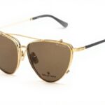 Belstaff Brillengestell Sonnenbrille Delmere Gold Clip On