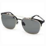 Belstaff Brillengestell Sonnenbrille Damen Schwarz Gold Clip