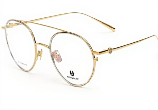 Belstaff Sonnenbrille JAGGED-CLIP-ON-DORADO-GRIS 53 mm