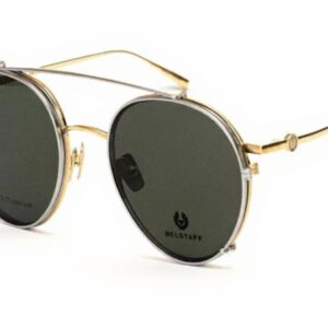 Belstaff Sonnenbrille JAGGED-CLIP-ON-DORADO-GRIS 53 mm