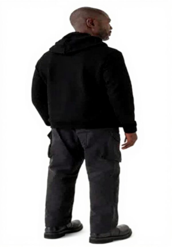 BELSTAFF Hoodie Herren Schwarz Baumwolle Langarm