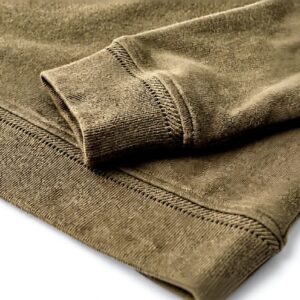 Belstaff Sweatshirt Herren Baumwolle Grün V-Detail