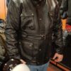 Bikers Gear Australia Lederjacke Vintage Motorrad CE-6
