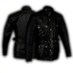 Bikers Gear Australia Lederjacke Vintage CE1621-1 Schwarz