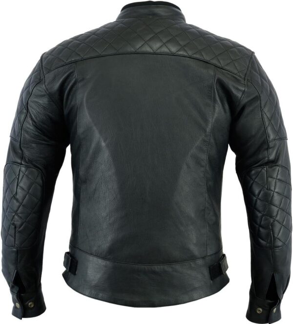 Motorradjacke Bikers Gear Australia Leder CE-Protektoren-1