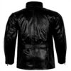 Classic Vintage Bikers - Motorradjacke - Gewachstes Leder - Schwarz Used Look - L