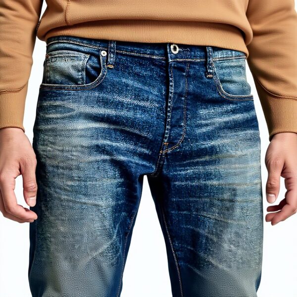 G-Star Herren Slim Jeans 3301 Anliegender Bund Schmales Bein