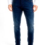 G-Star Herren Slim Jeans 3301 Anliegender Bund Schmales Bein