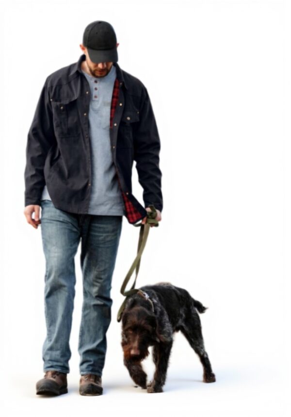 Mr.Stream Herren Flanellfutter Jacke Western Cowboy