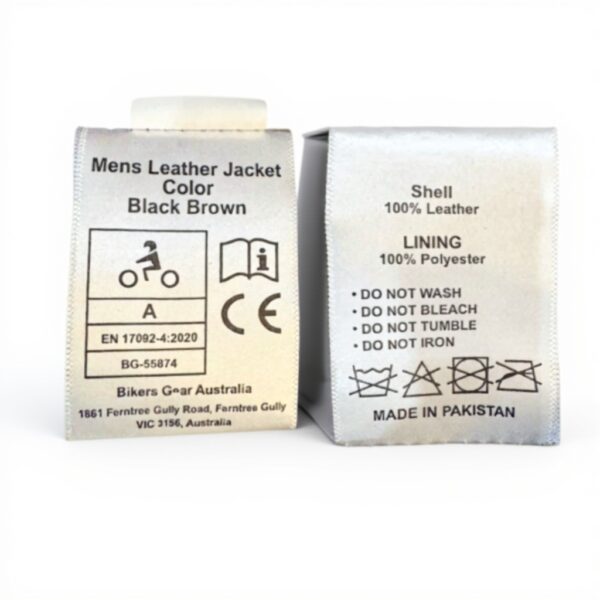 Trailmaster - Motorradjacke - Gewachstes Leder - kastanienbraune Used Look by Bikers Gear UK