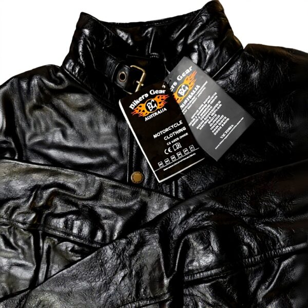 Trailmaster Motorradjacke Leder Used Look Bikers Gear