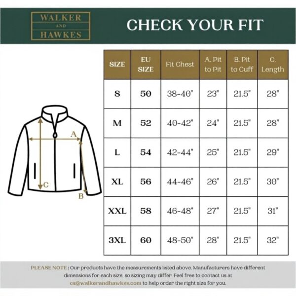 Walker amp Hawkes Explorer - Herren Outdoor-Jacke im Motorrad-Stil - gewachst - mit Gürtel amp 4 Taschen