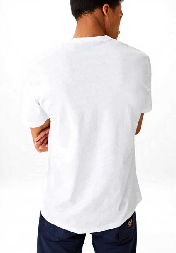 Belstaff Herren T-Shirt Phoenix Baumwoll-Jersey Weiß