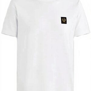 Belstaff Herren T-Shirt Phoenix Baumwoll-Jersey Weiß