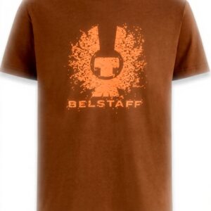Belstaff Herren T-Shirt Pixel Phoenix Logo Baumwolle