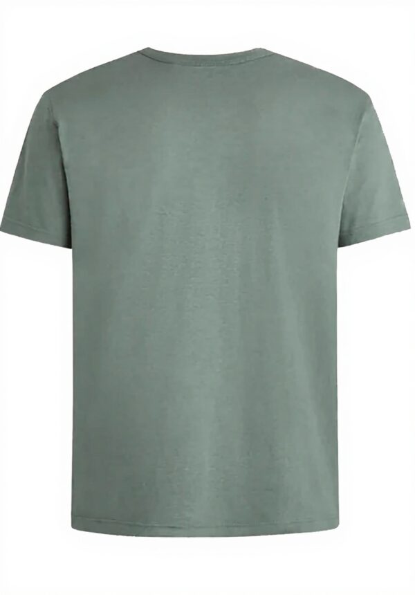 Belstaff T-Shirt Herren Baumwolle Grün Rundhalsausschnitt