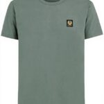 Belstaff T-Shirt Herren 100 Baumwolle Mineral-Grün