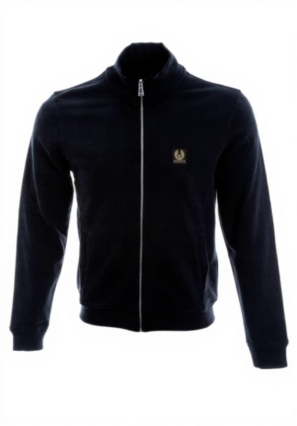 Belstaff Sweatshirt Marineblau Reißverschluss Herren