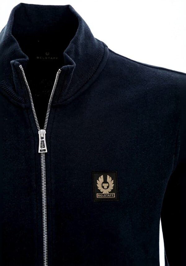 Belstaff Sweatshirt Marineblau Reißverschluss Herren