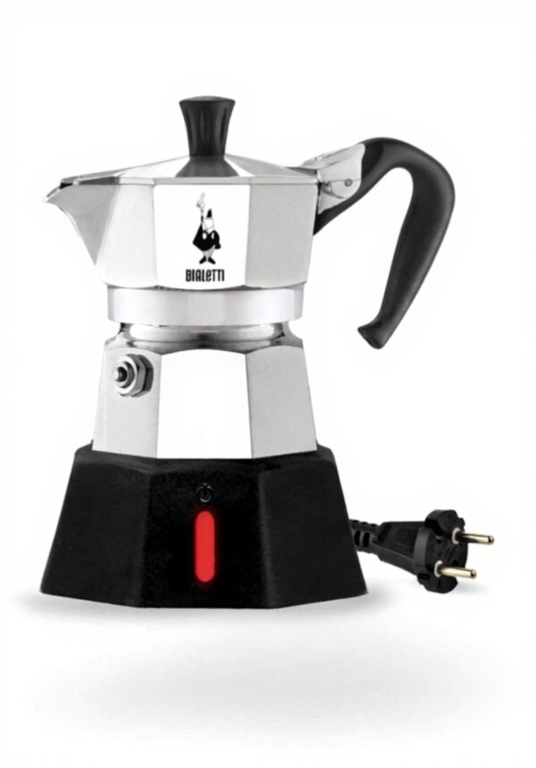 Bialetti Moka Elettrika Espressokocher, Aluminium,