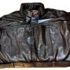 Bikers Gear Motorradjacke Leder Vintage wasserabweisend