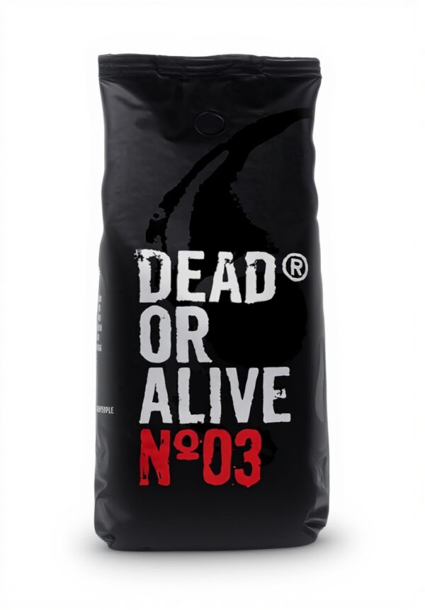 DEAD OR ALIVE Espresso No3 Robusta Bohnen 1kg