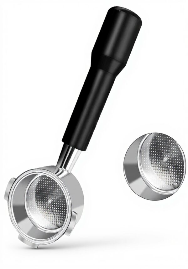 Philorn Bodenloser Siebträger 51mm Edelstahl DeLonghi Dedica