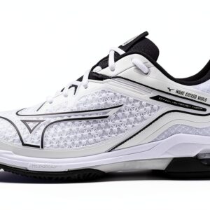 Mizuno Tennisschuhe Herren WAVE Dämpfung Odyssey Grey White-0